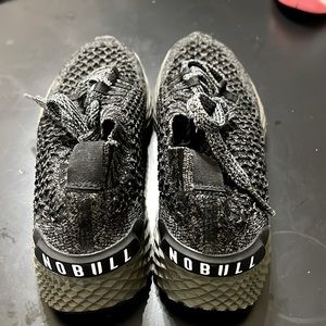 NOBULL ladies running shoes size 8 color is charcoal grey
